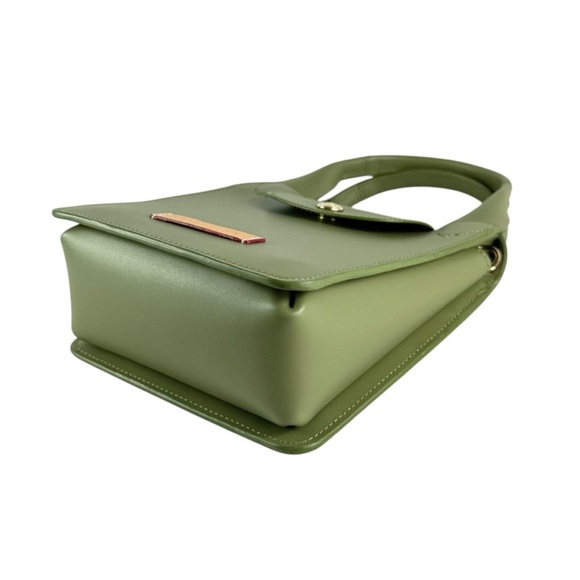 Longchamp Green Extra Small Leather Le Pliage Du Jardinier Bag - Picture 6 of 14